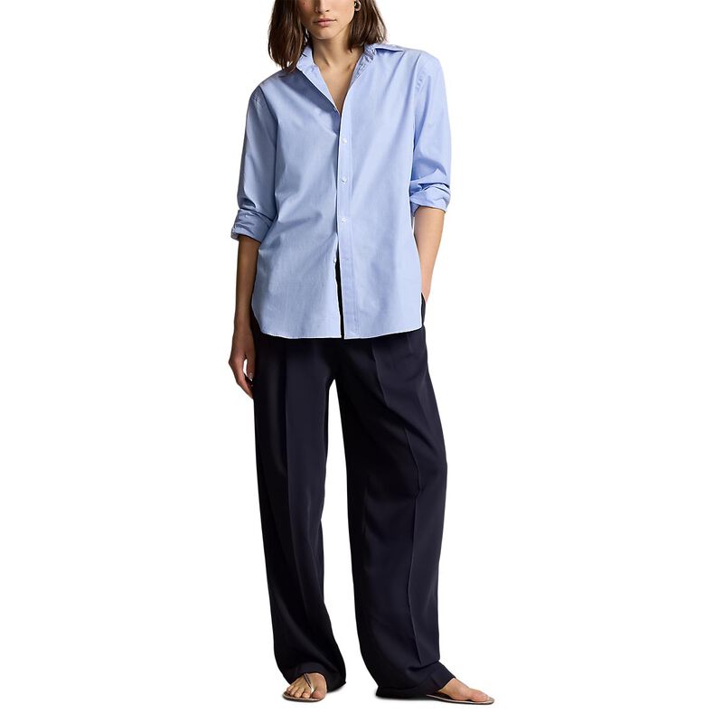 Polo Ralph Lauren Oversize Fit End-On-End Shirt image number 3